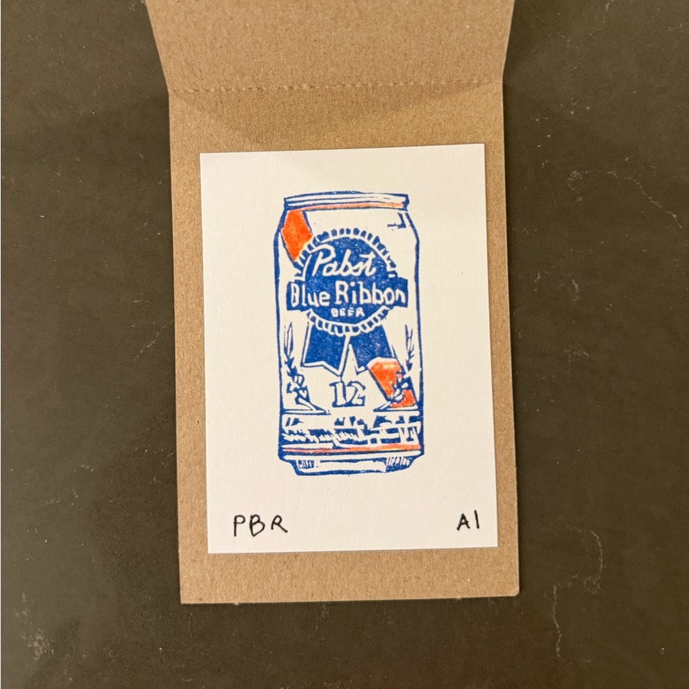 Inciardi prints - PBR Beer